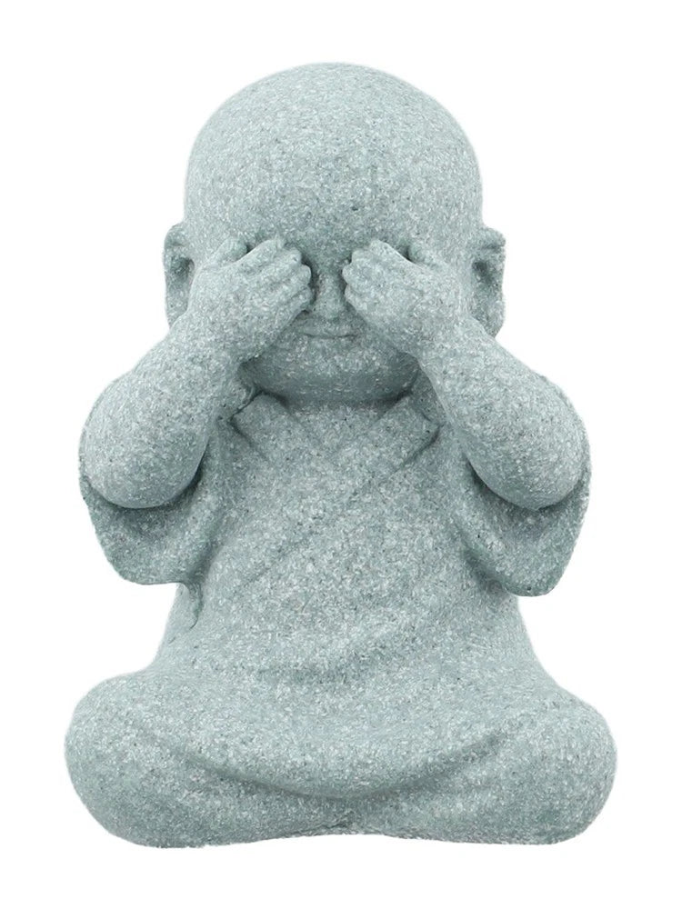 Resin Mönch Statuen Buddha Figuren für spirituelle Wohnkultur und Feng Shui