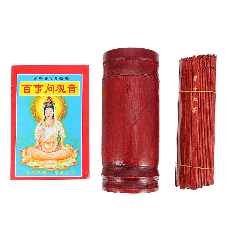 Guanyin Sign Chinese Fortune Telling Sticks Divination Tools Game