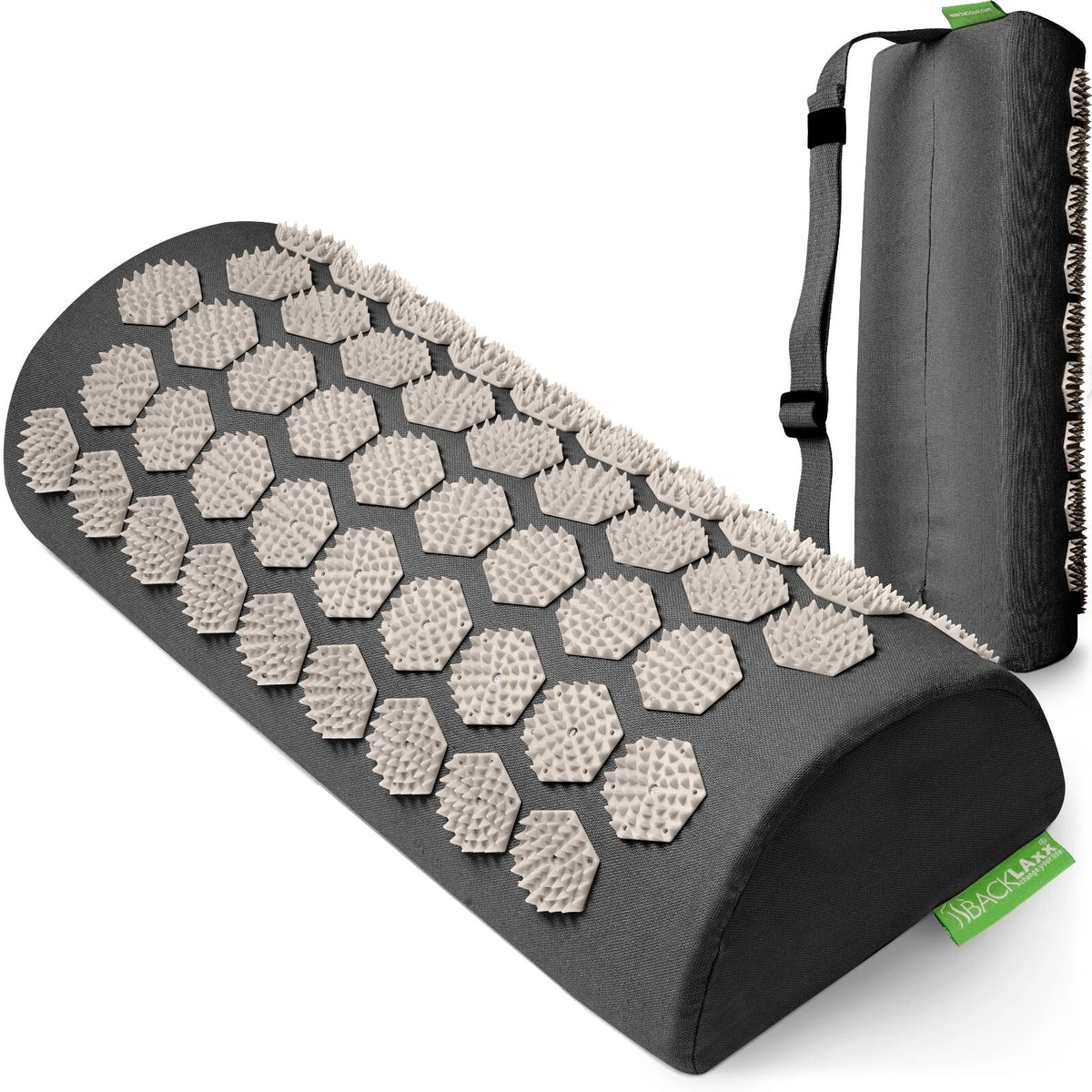 BACKLAxx ® Akupressur Nackenrolle - 2592 Spitzen - mit Befestigungsba<wbr/>nd