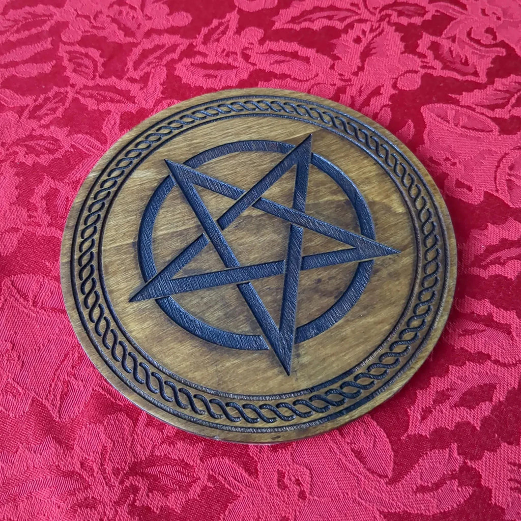 Handmade Occult Star for Altar Decoration Gothic Wall Hanging, and Sacred Space
