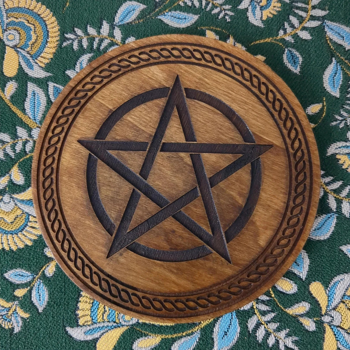 Handmade Occult Star for Altar Decoration Gothic Wall Hanging, and Sacred Space