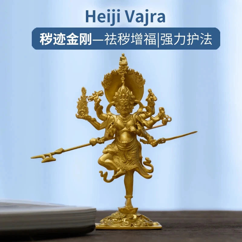 Handcrafted Acala Guardian Statue for Spiritual Protection Gift Decor Buddhist