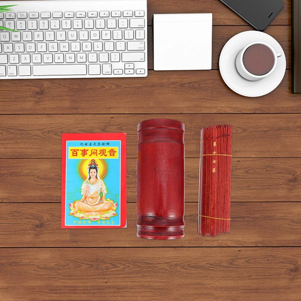 Guanyin Sign Chinese Fortune Telling Sticks Divination Tools Game