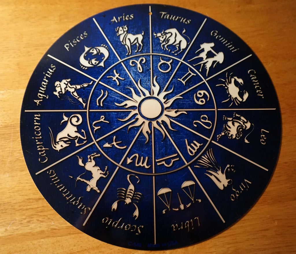 Zodiac Symbols Astrology Signs Astrological Chart Sun Astrologist Decor Sign New