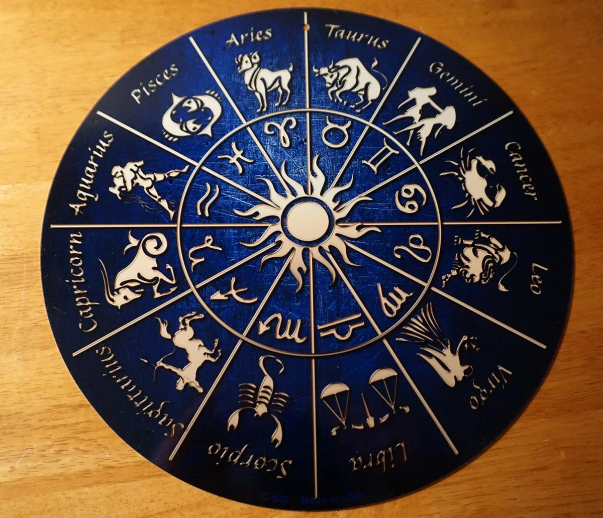 Zodiac Symbols Astrology Signs Astrological Chart Sun Astrologist Decor Sign New