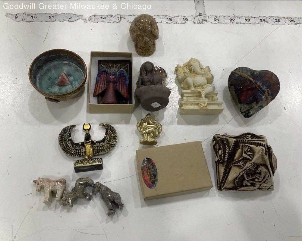 Lot of New Age Figurines Various Styles