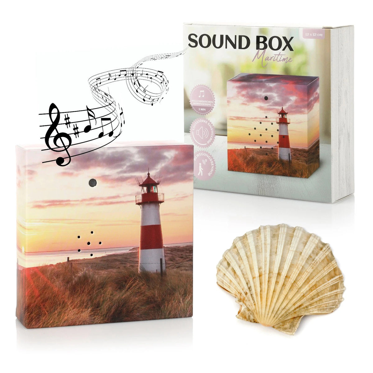 Nordstern Soundbox mit Naturklängen und Vogelgesang für Entspannung &amp; Ruhe