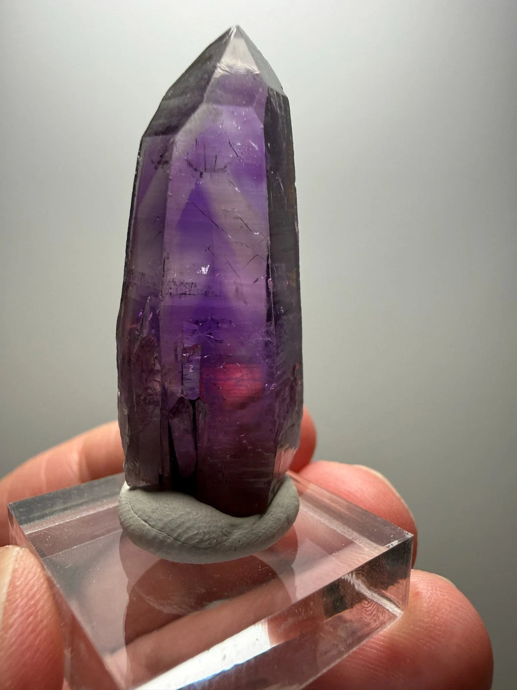 BEAUTIFUL Guerrero, Mexico Amethyst Point- WOW... THAT COLOR!!! Only $59!!!