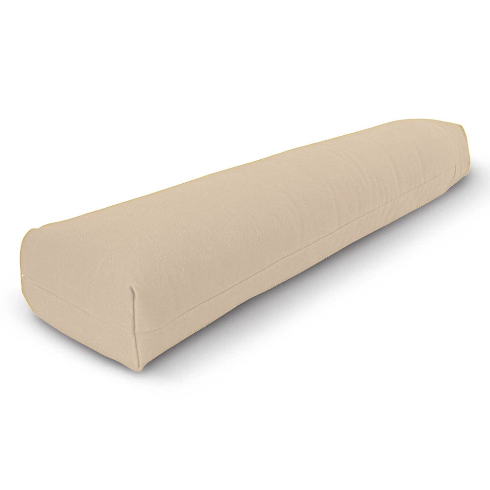 Pranayama Yoga Bolster - Studio Grade Restorative Yoga Pillow for Yin Practice