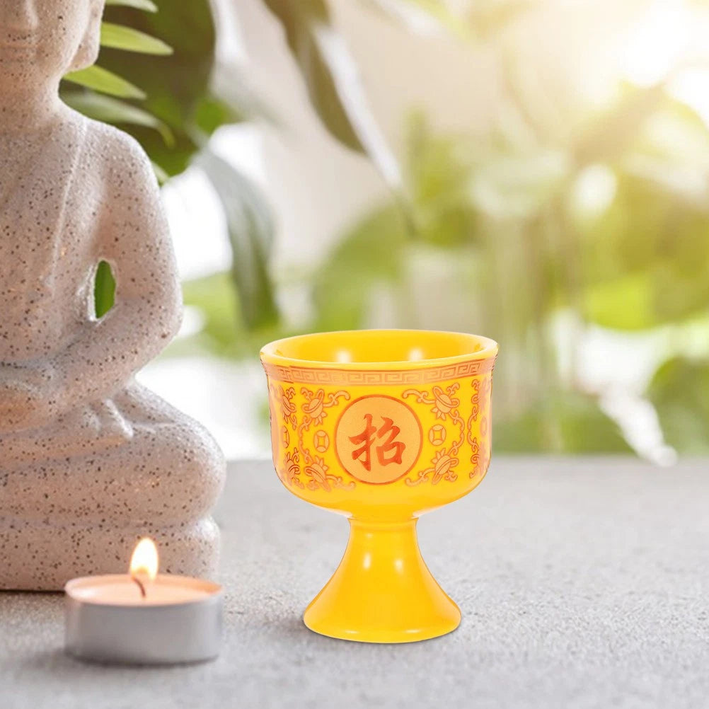 3 Pcs Keramik-altars<wbr/>chalen Buddha-kerzenk<wbr/>elch Teetassen Aus Porzellan