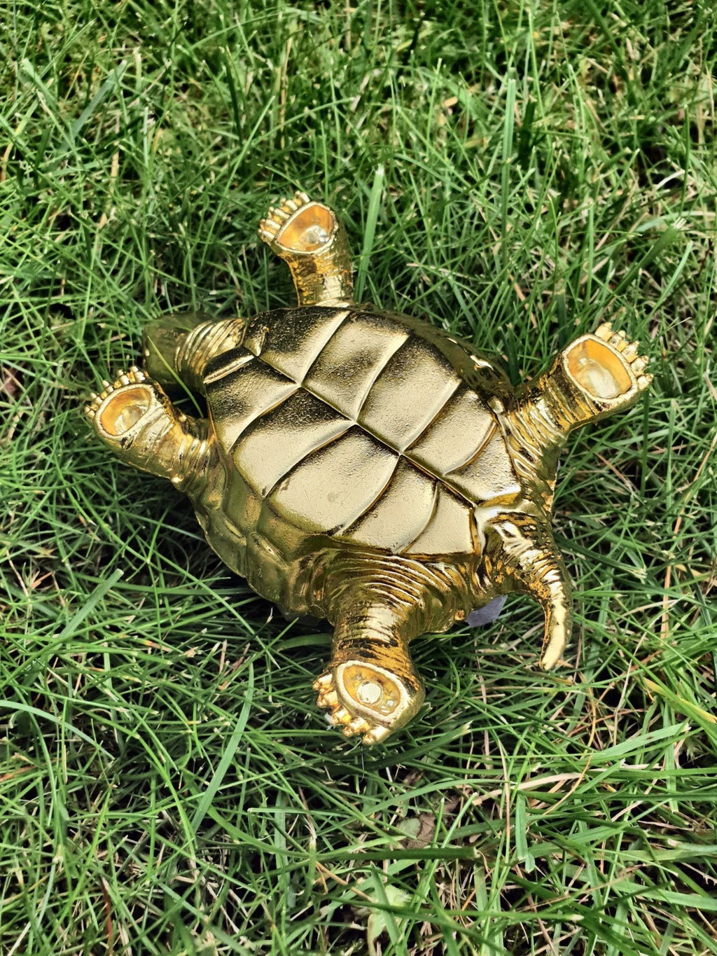 Amethyst Schildkröte – Spiritueller Schutz &amp; Heilstein Energie Figur Glück neu