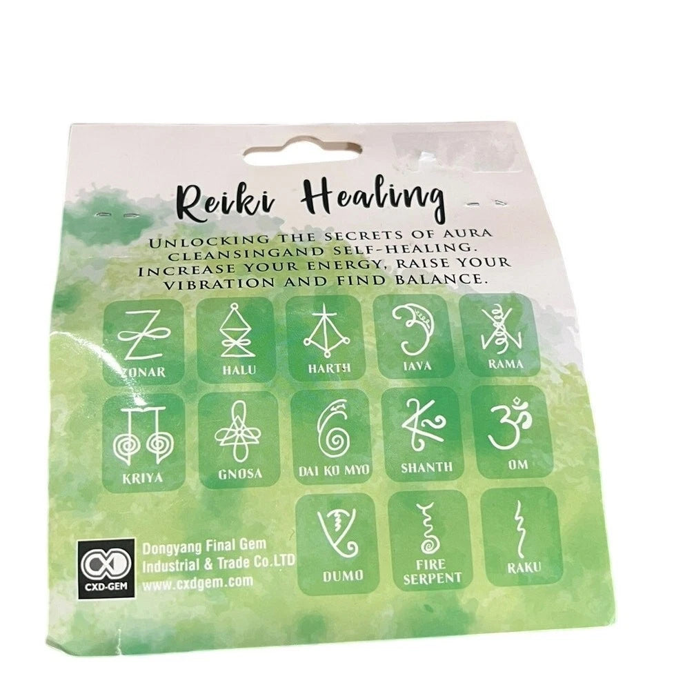 Reiki Healing Symbols Spiritual Aura Cleansing Energy Balance Stones New