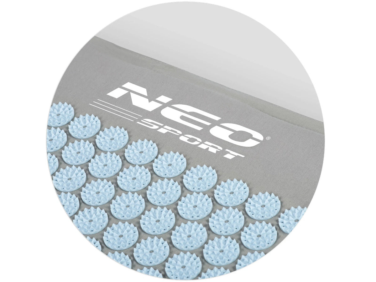 NEO-SPORT Akupressurmatt<wbr/>e Akupressur Matte Nadelmatte Massagematte Akupunktur