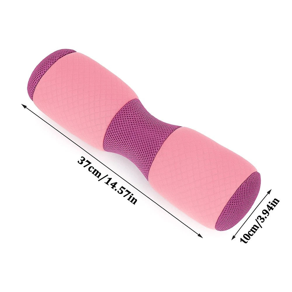 Hapo Yoga Bolster Pillow Waist Hips Neck Support Slow Rebound Foam Cushion