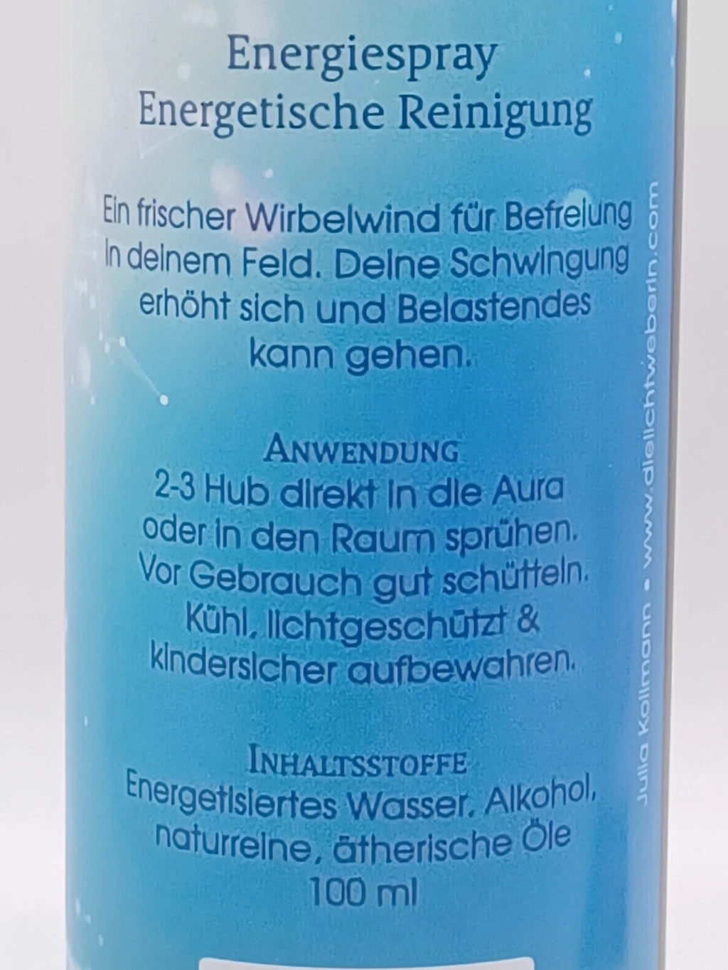 Energetische Reinigung Aura Spray 100 ml Berk
