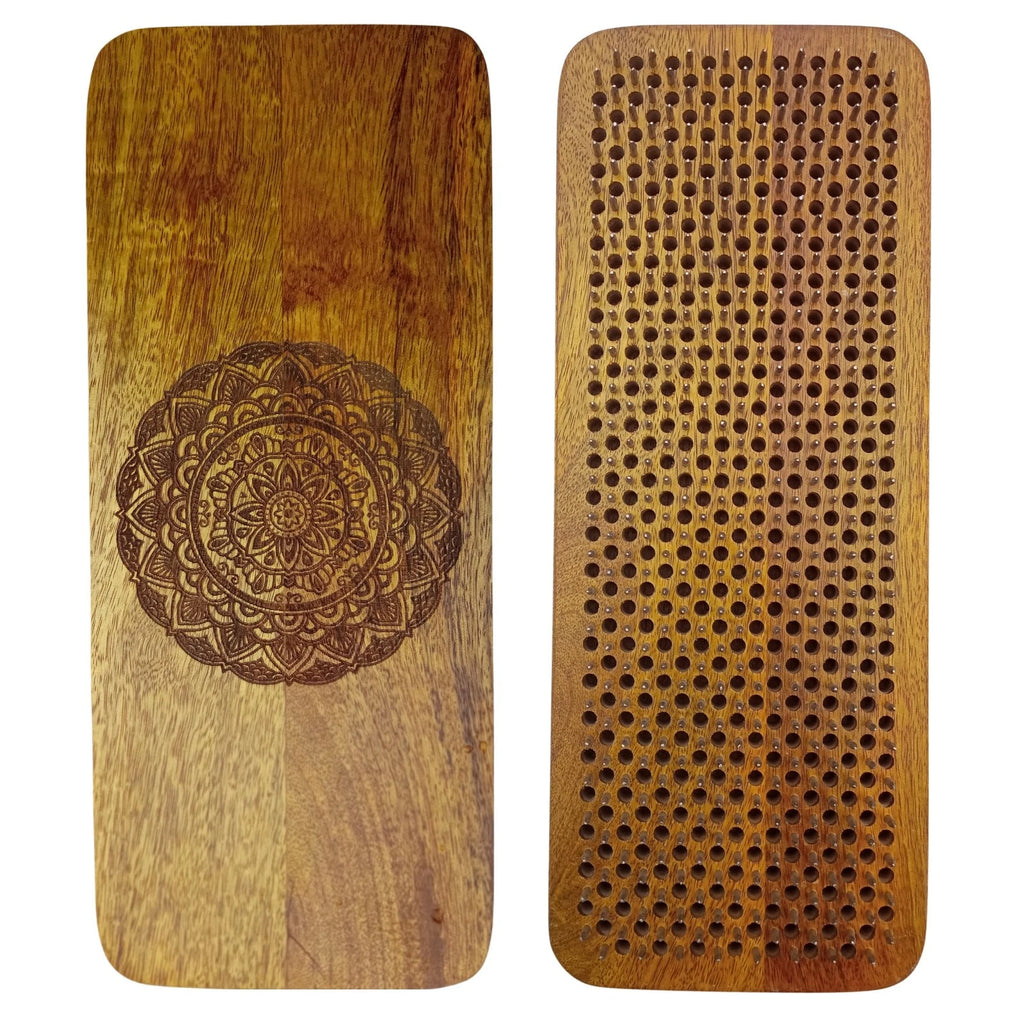 Sadhu Board Nagelbrett Mandala 8mm – Yoga Meditation Achtsamkeit Einsteiger