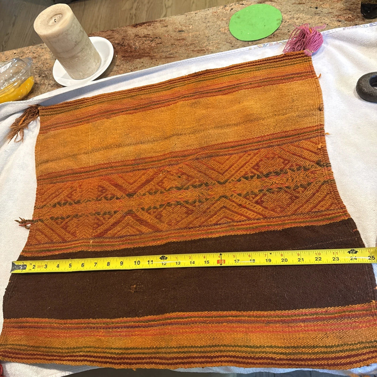 Shaman tools. Peruvian Handmade Textile, Mask, Medicine Wheel &amp; shaman tools