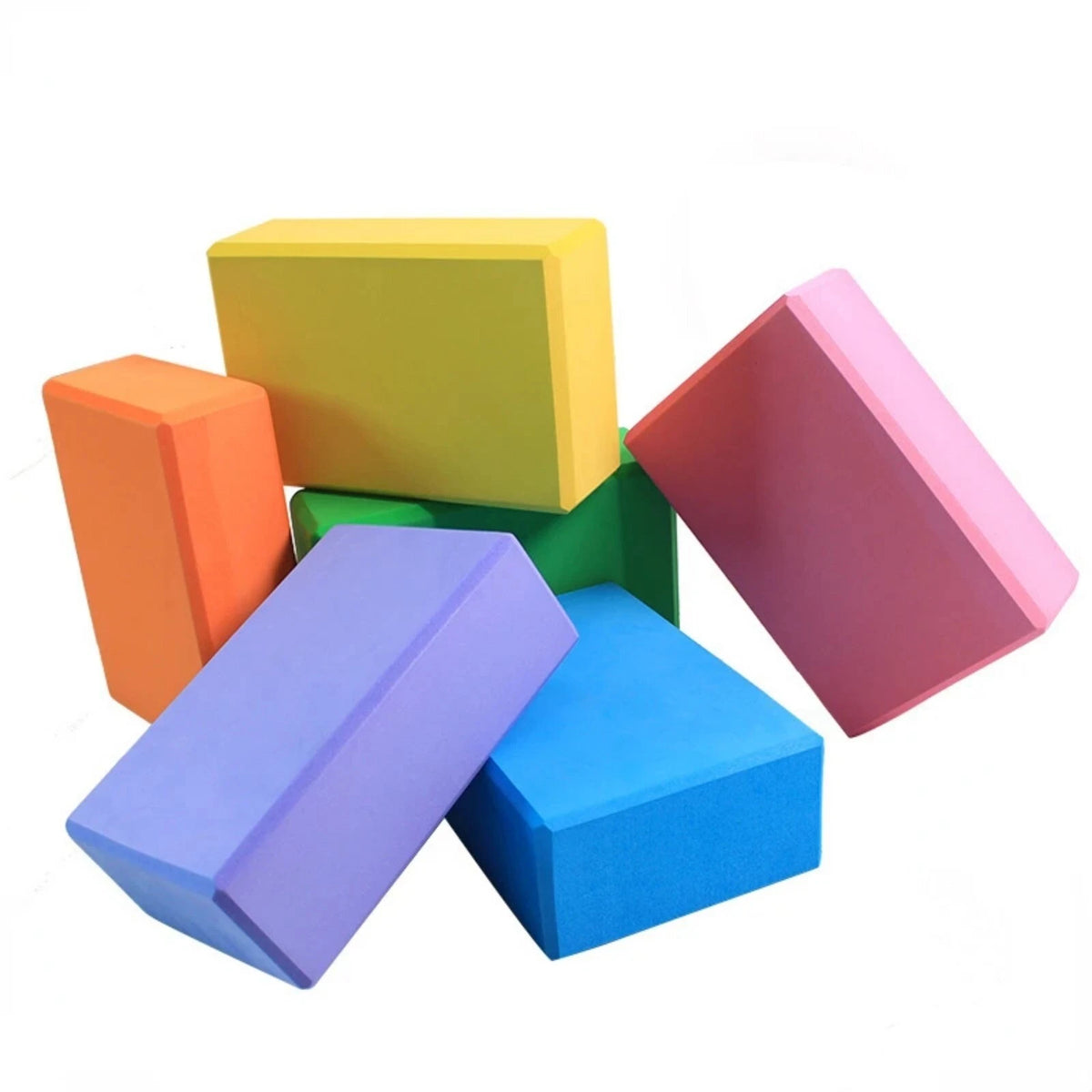 Gym Blocks Foam Brick Training Exercise Fitness Set Tool Yoga Bolster Pillow